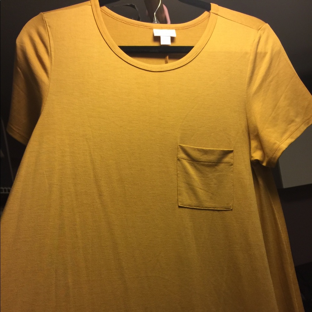LuLaRoe mustard Carly *priced to sell*